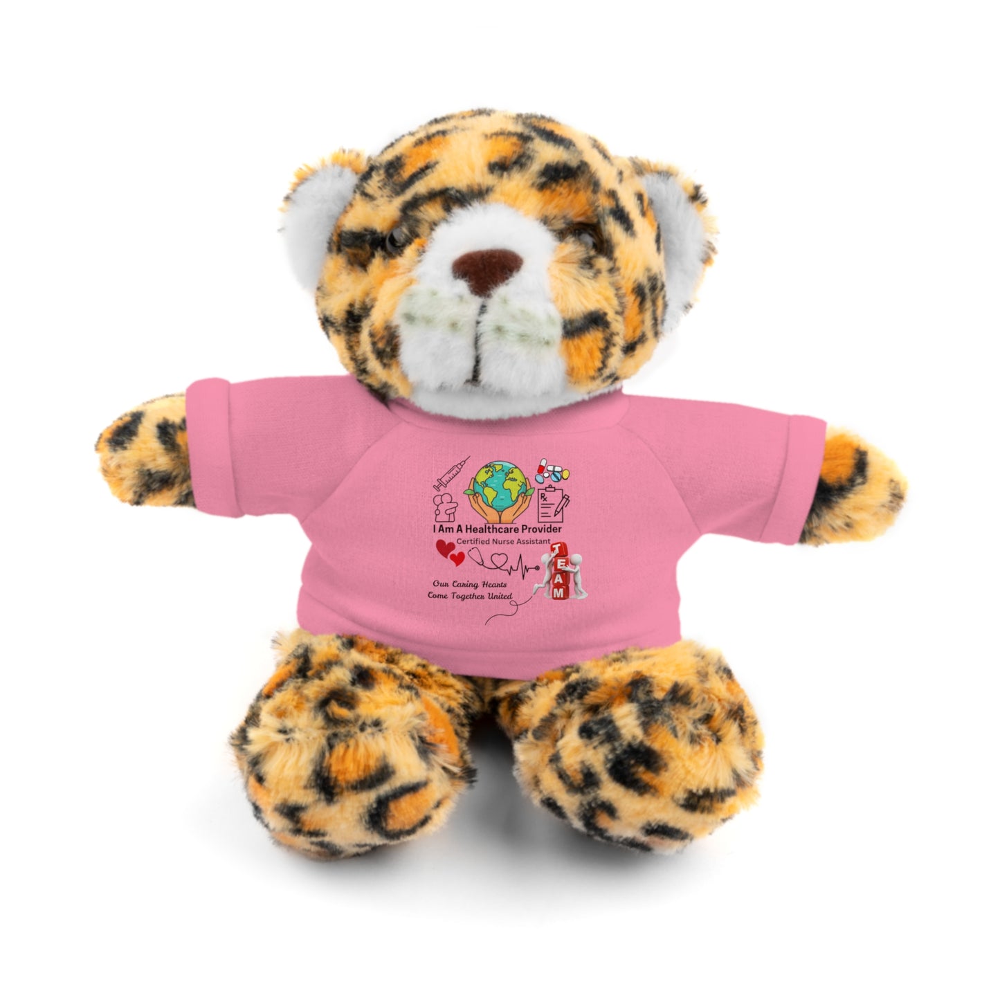 Certified Nurse Assistant Stuffed Animal with Tee