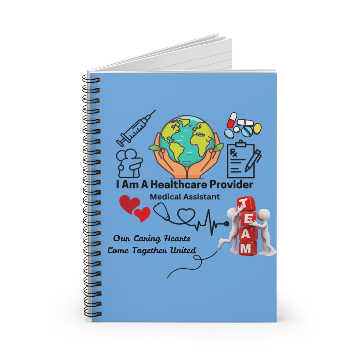 Medical Assistant Nurse Spiral Notebook