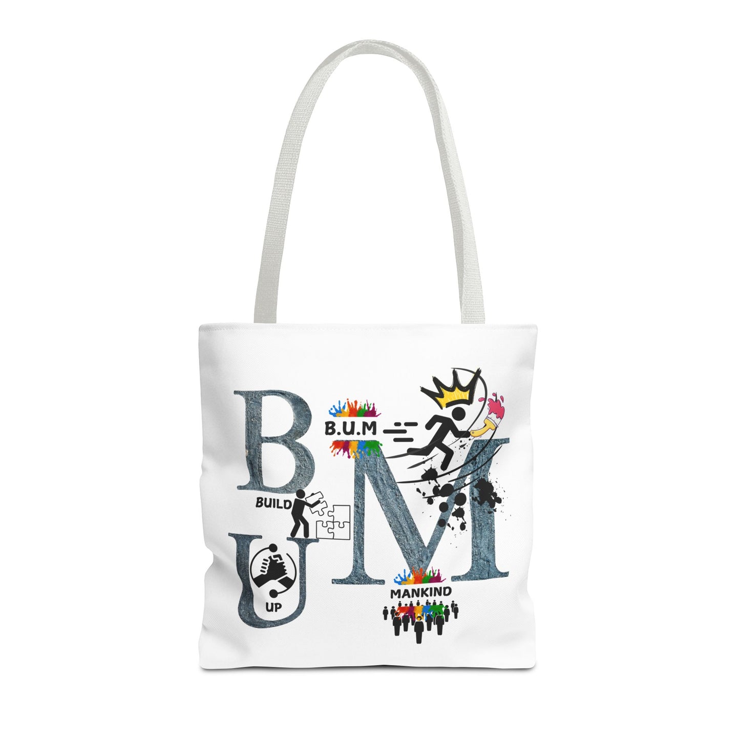 Build Up Mankind Tote Bag