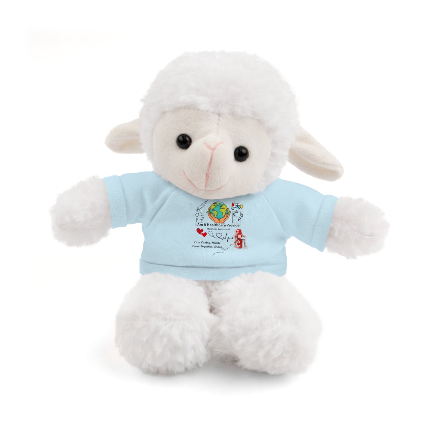 Medical Assistant Nurse Stuffed Animal with Tee