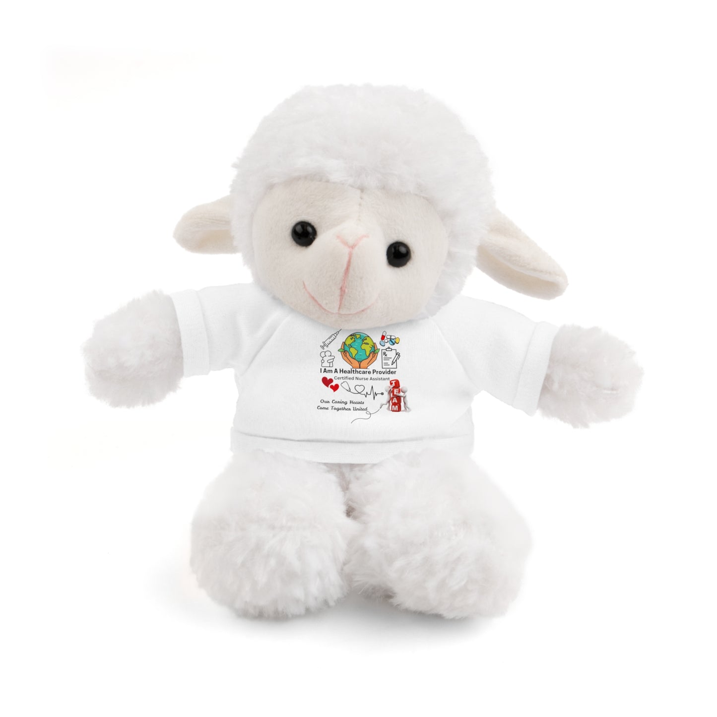 Certified Nurse Assistant Stuffed Animal with Tee