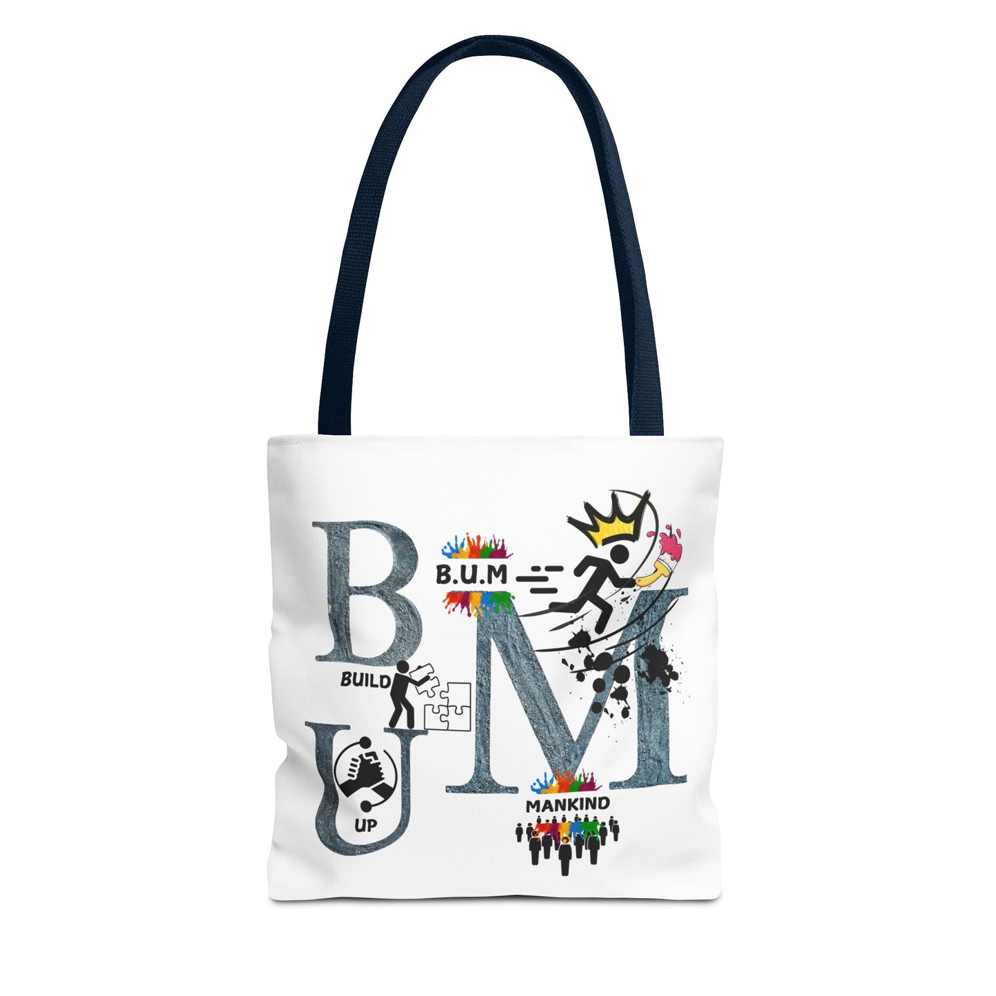 Build Up Mankind Tote Bag