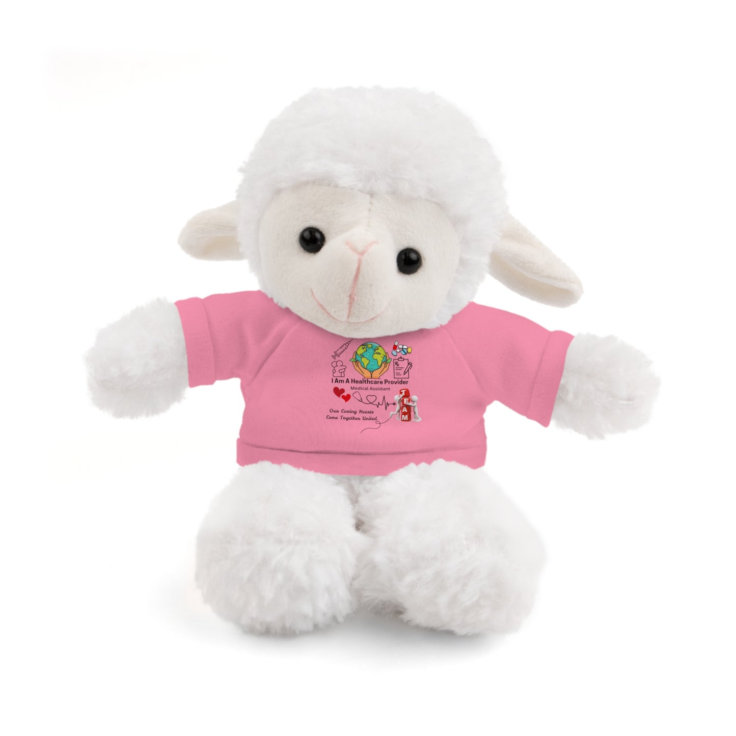 Medical Assistant Nurse Stuffed Animal with Tee