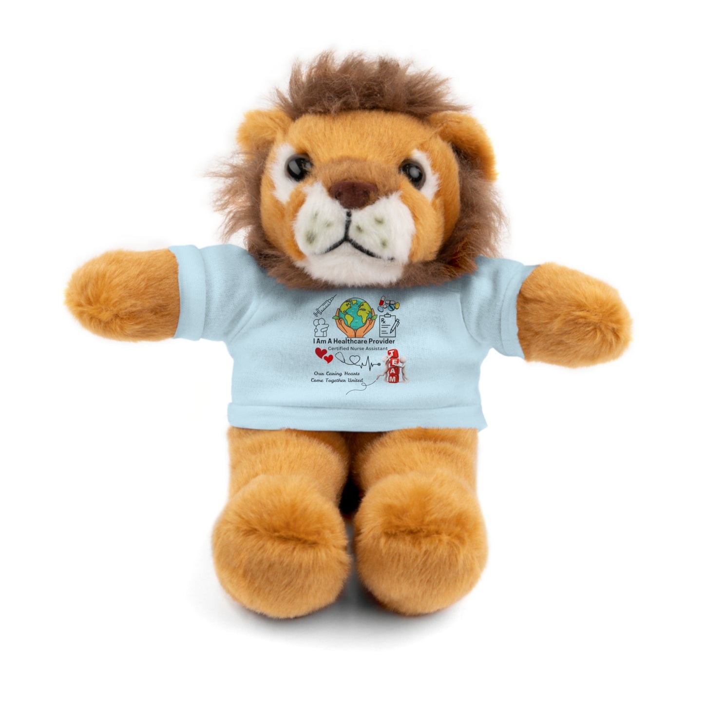 Certified Nurse Assistant Stuffed Animal with Tee