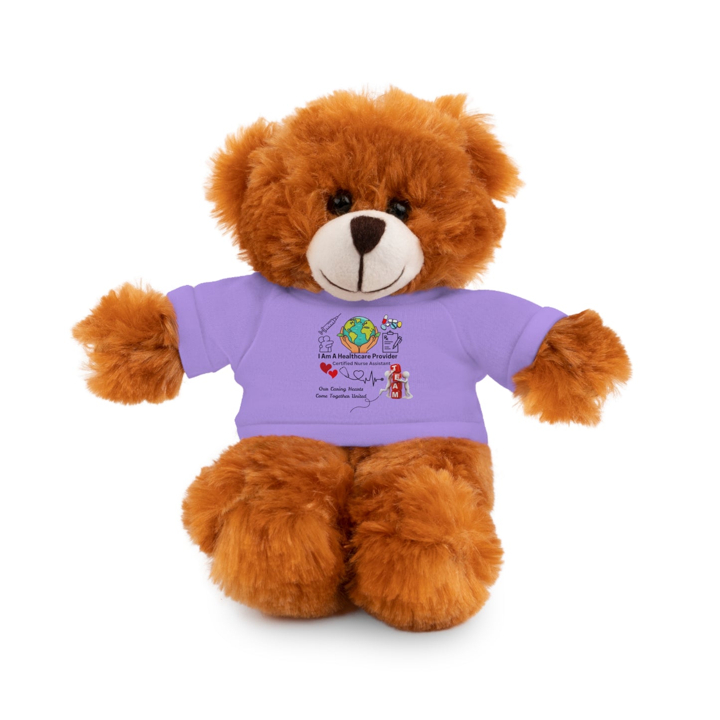 Certified Nurse Assistant Stuffed Animal with Tee