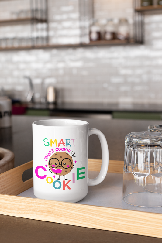 A Smart Cookie Ceramic Mug 15oz