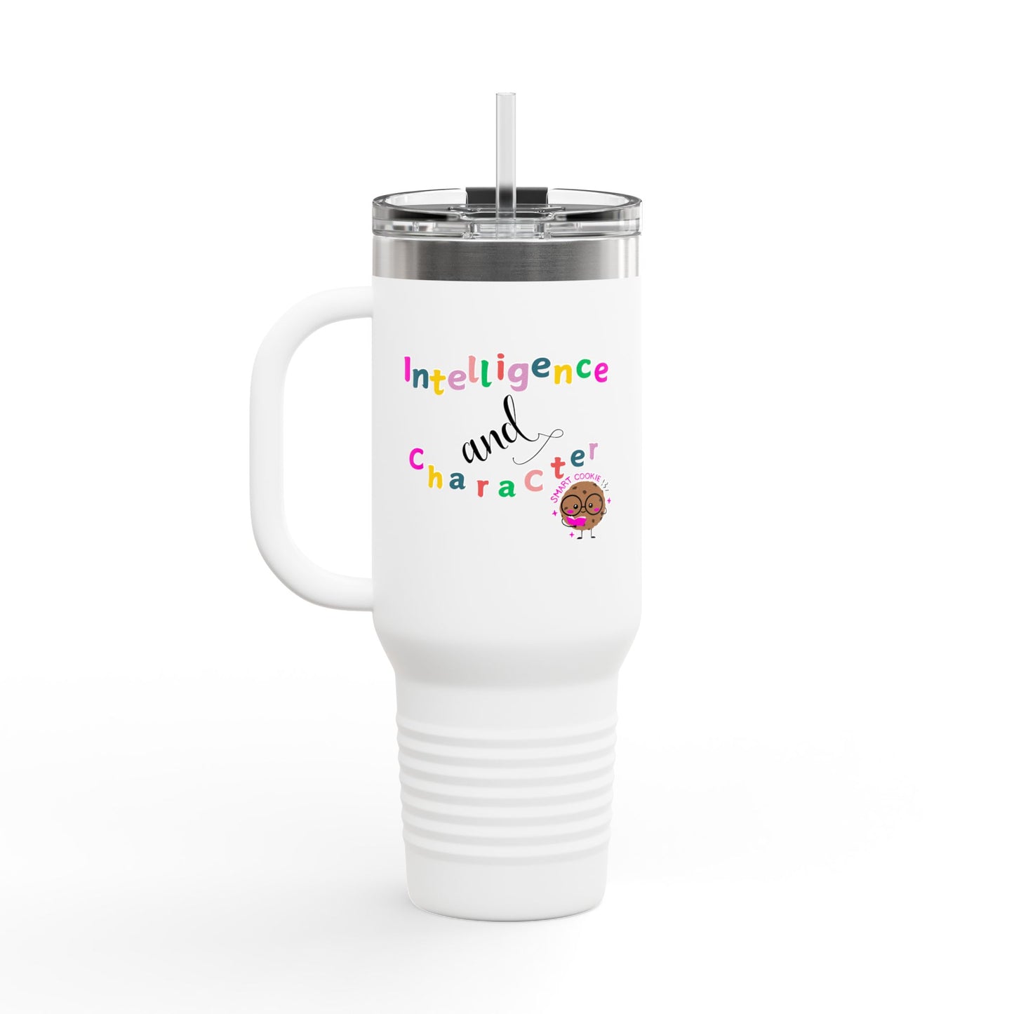 Insulated Travel Mug, 40oz - Smart Cookie Design