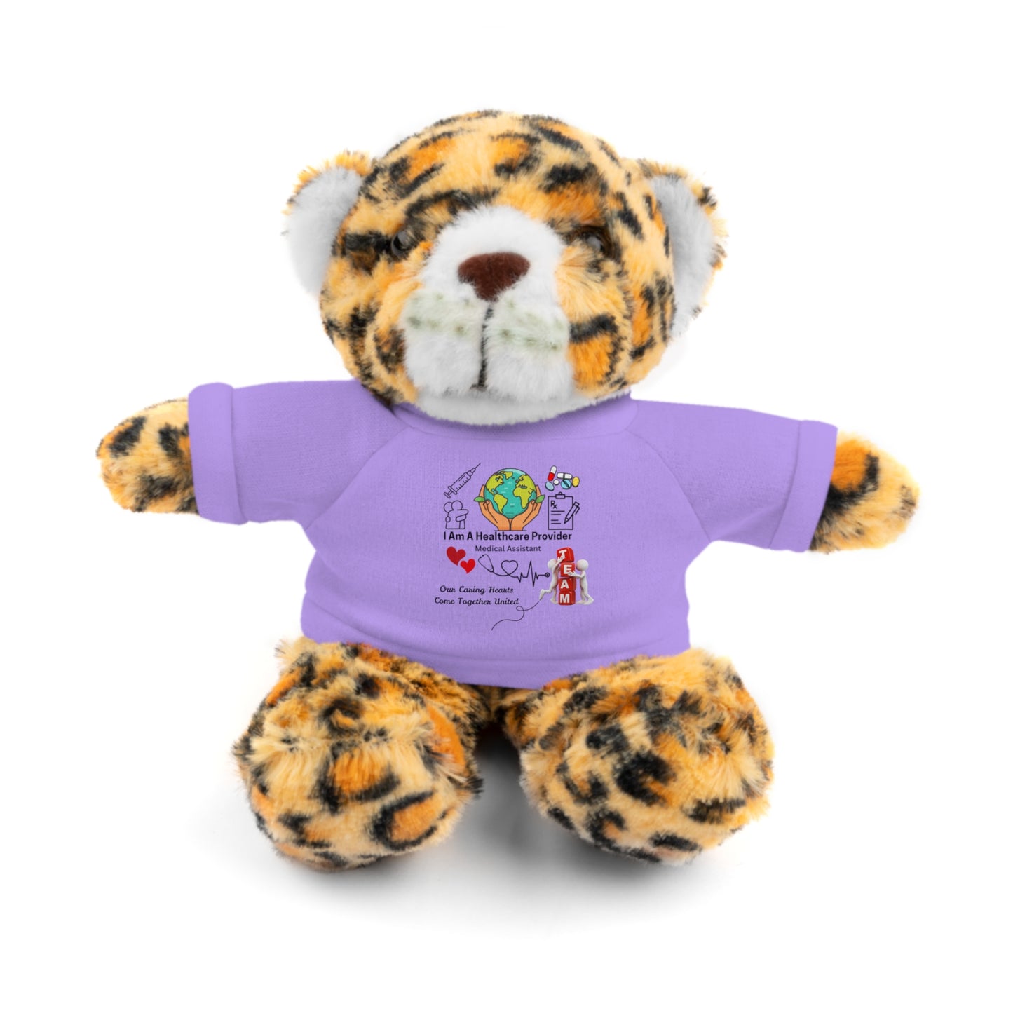 Medical Assistant Nurse Stuffed Animal with Tee