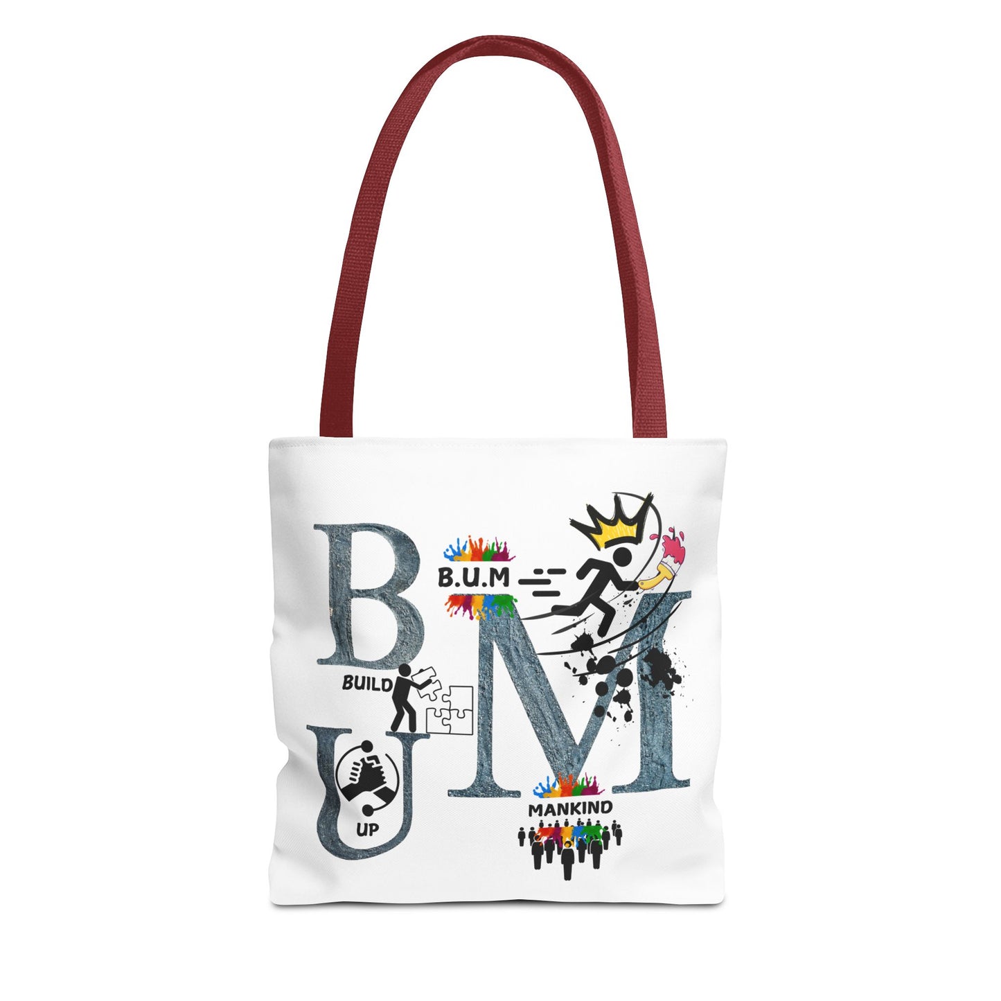 Build Up Mankind Tote Bag