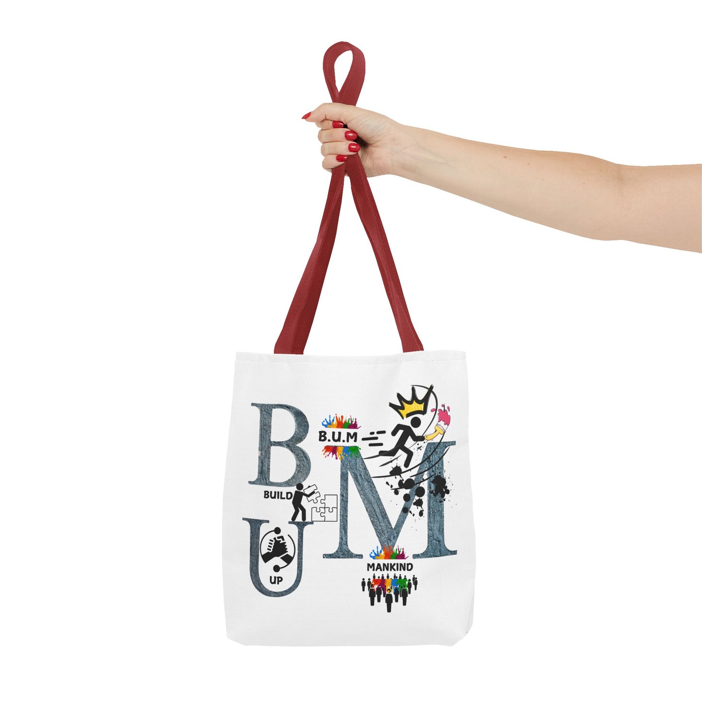 Build Up Mankind Tote Bag