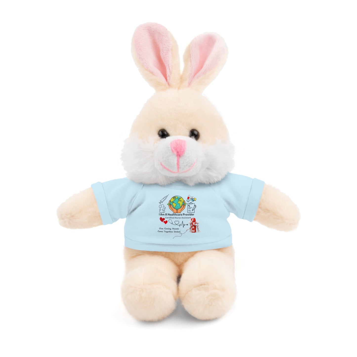 Certified Nurse Assistant Stuffed Animal with Tee