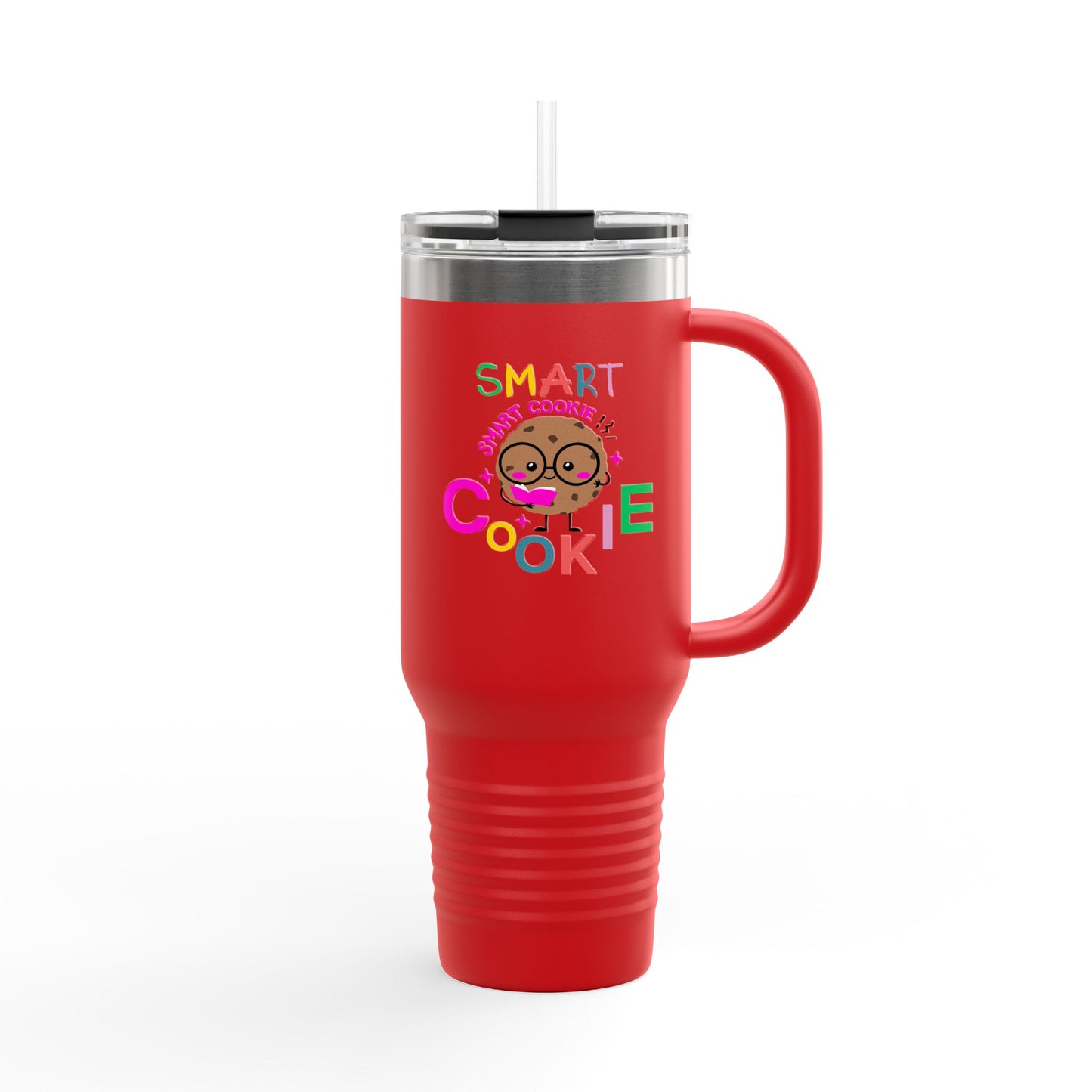 Insulated Travel Mug, 40oz - Smart Cookie Design