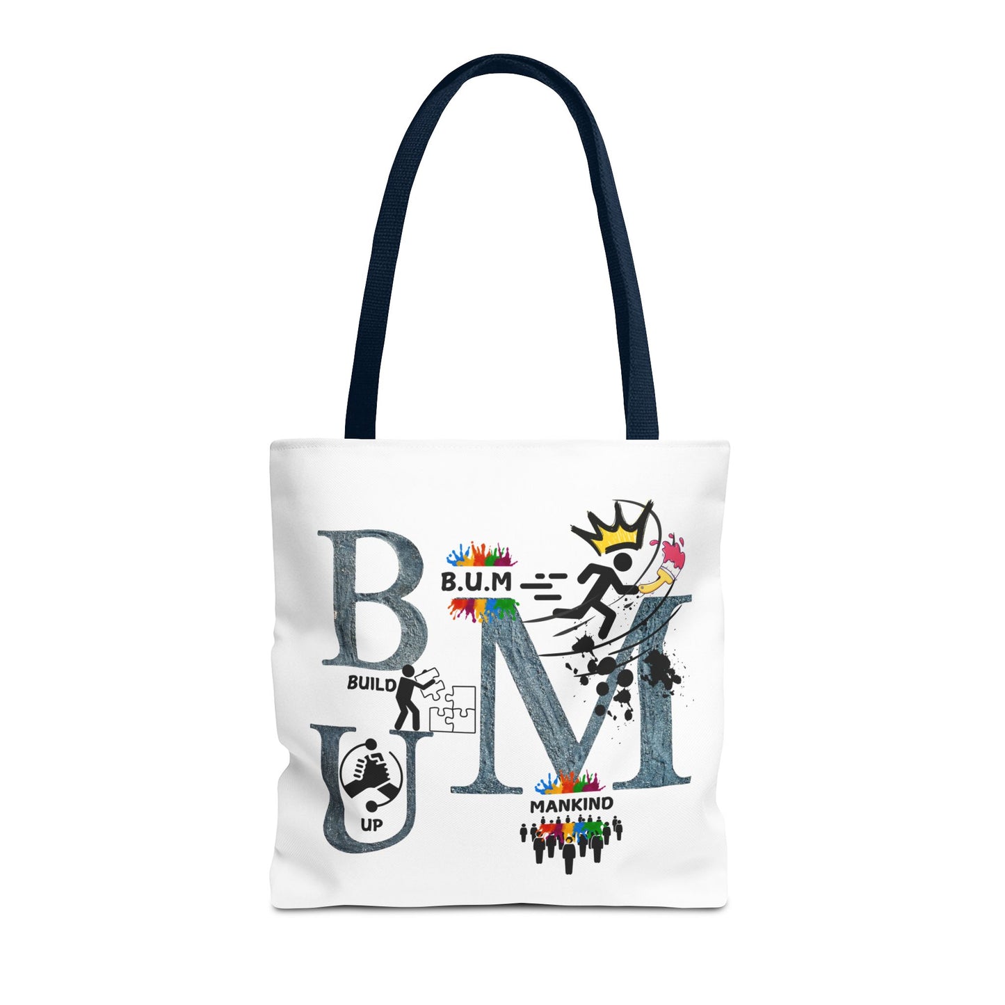 Build Up Mankind Tote Bag