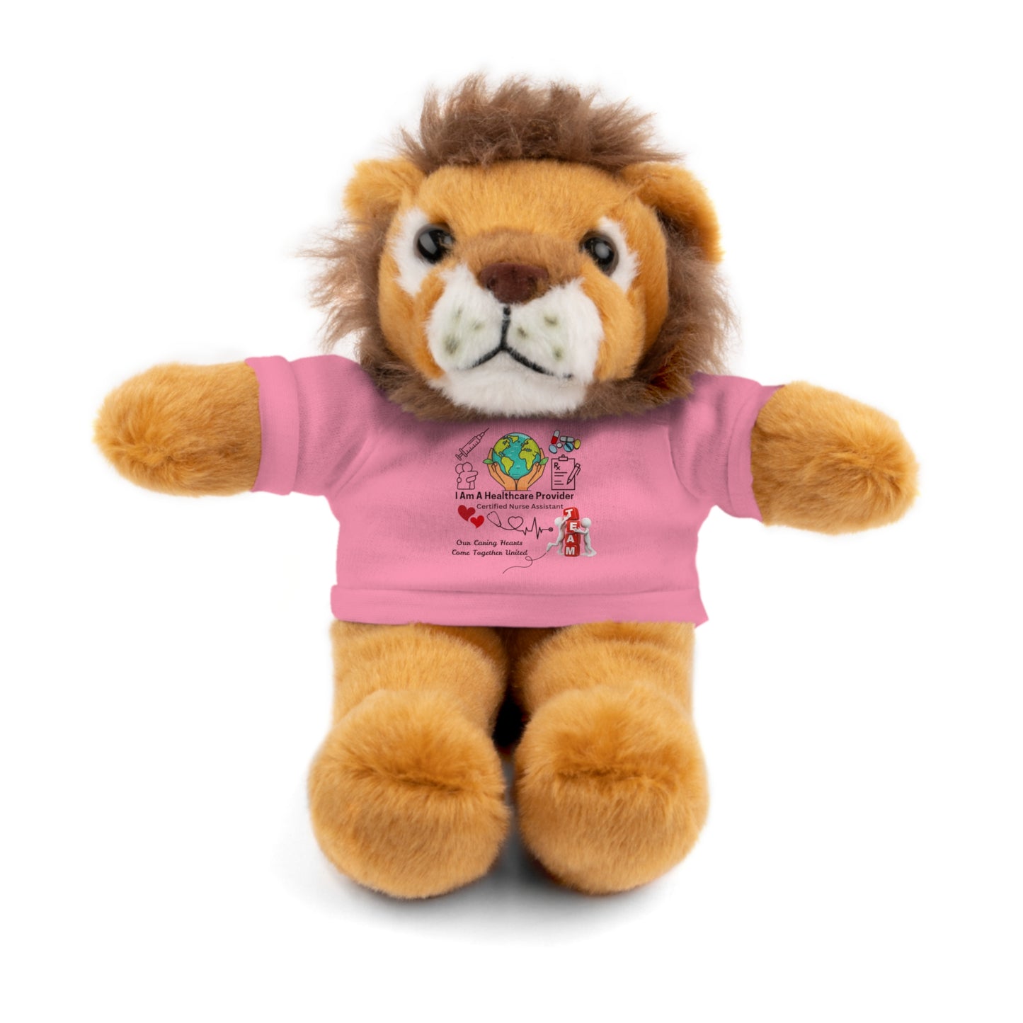 Certified Nurse Assistant Stuffed Animal with Tee