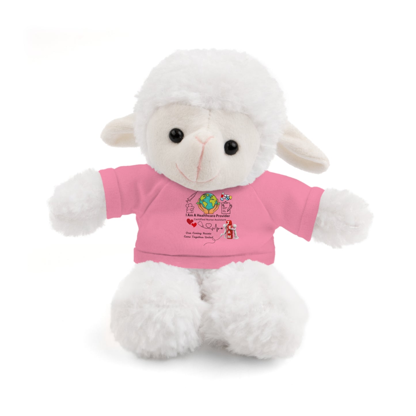 Certified Nurse Assistant Stuffed Animal with Tee