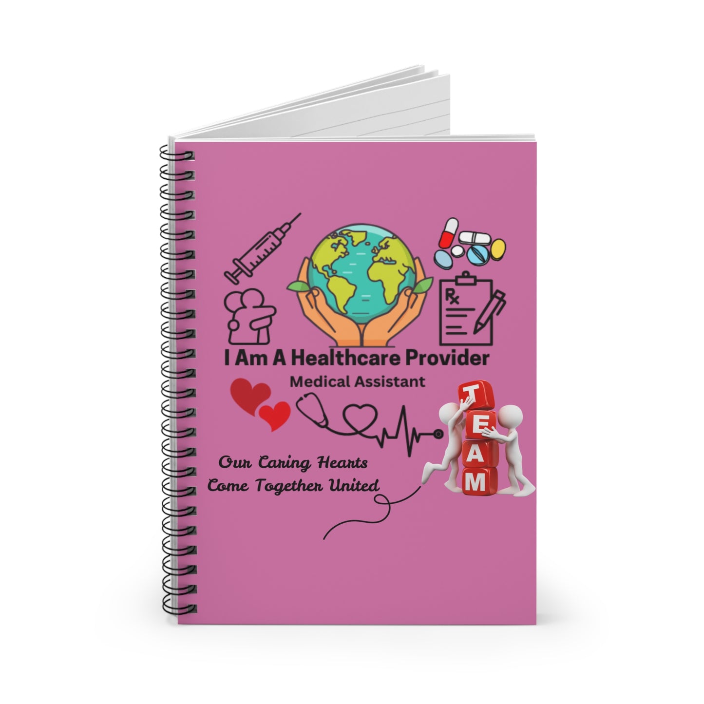 Medical Assistant Nurse Spiral Notebook