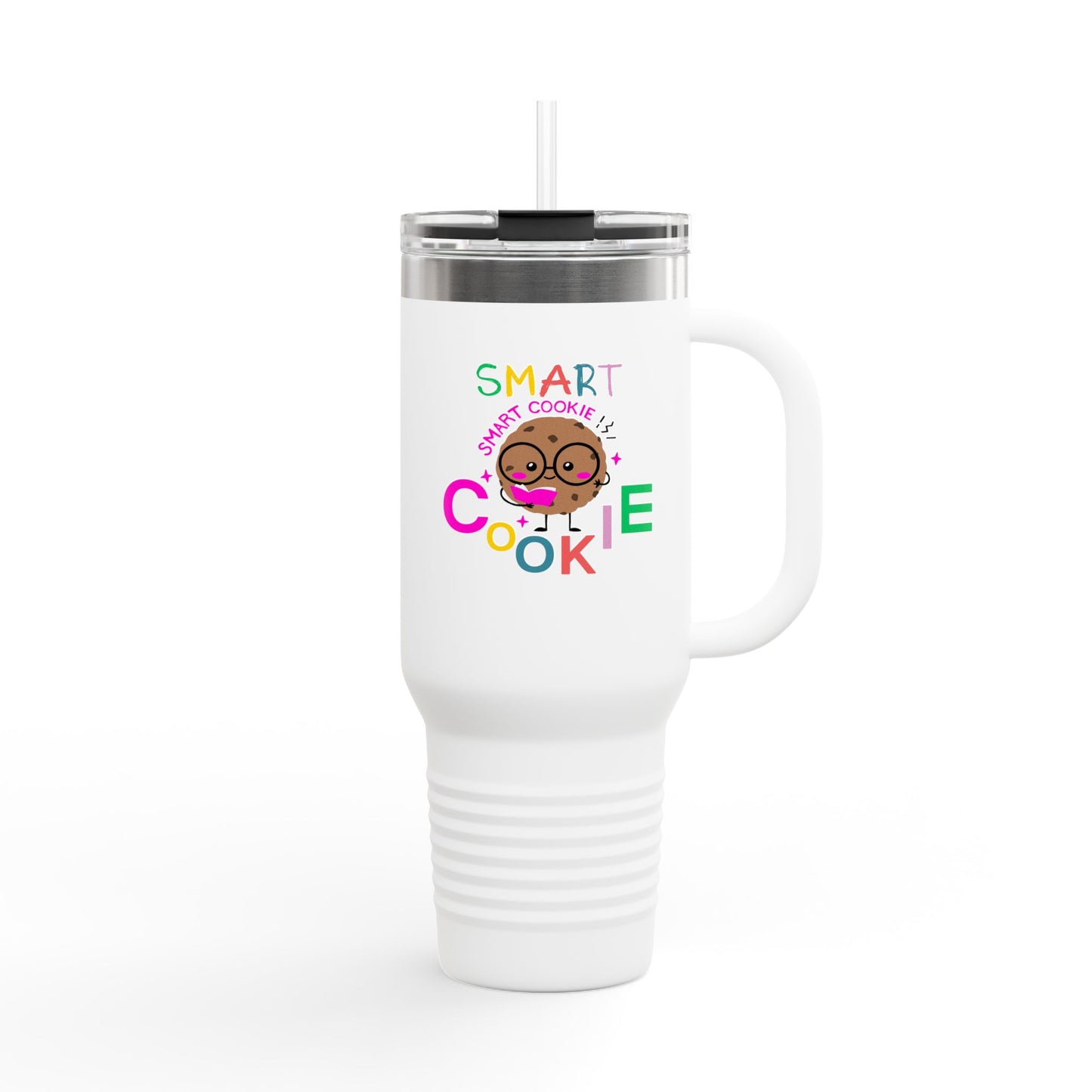 Insulated Travel Mug, 40oz - Smart Cookie Design