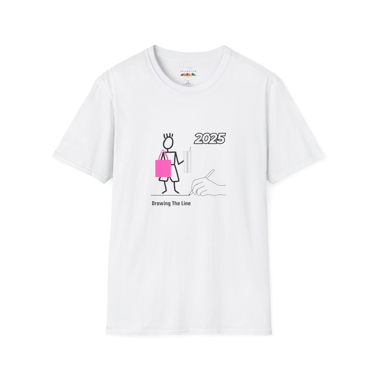 A Drawing The Line Soft-Style T-Shirt