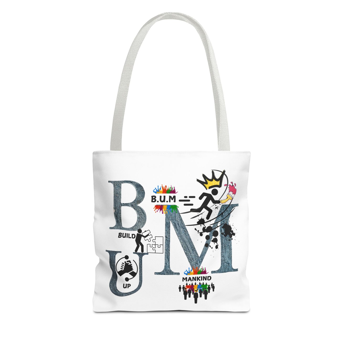 Build Up Mankind Tote Bag